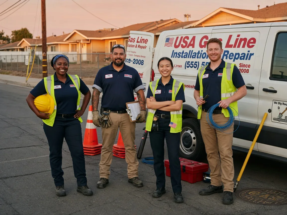 Gas Line Installation company in Broadway, VA